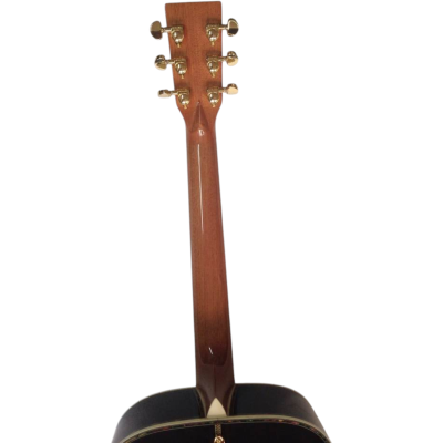 Custom Vertex D45S 1833 Natural Finish Solid Spruce Top Acoustic Electric Guitar Fishman Pickups - Image 3