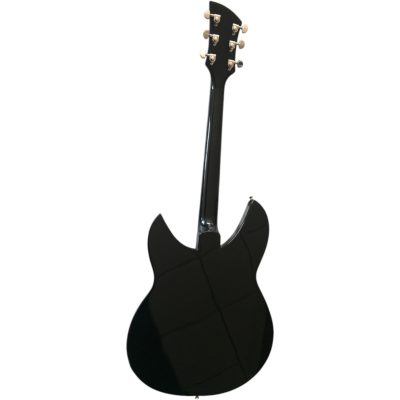 Custom Nova Jetglo Black 325 Lennon 6 String Guitar Bigsby Tremolo - Image 6