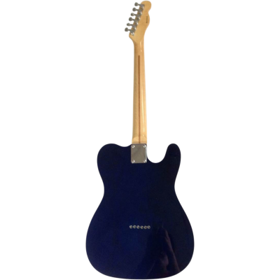 Custom Regent Left Handed Blue Finish Electric Guitar - Image 4