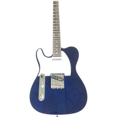 Custom Regent Left Handed Blue Finish Electric Guitar - Image 6