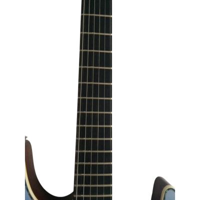 Custom Magnitude Standard Guthrie Faded Trans Whale Blue Burst Electric Guitar - Image 5