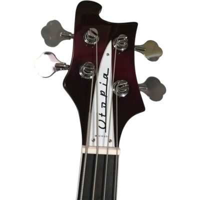 Custom Nova 4003 Trans Purpleglo 4 String Bass - Image 3