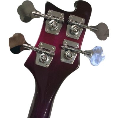 Custom Nova 4003 Trans Purpleglo 4 String Bass - Image 4