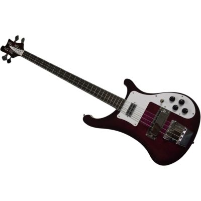 Custom Nova 4003 Trans Purpleglo 4 String Bass - Image 7