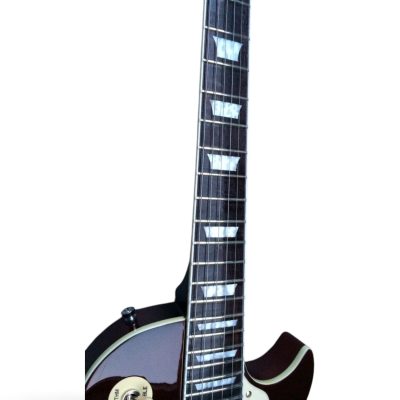 Custom Crown Jimmy Page Tobacco Sunburst Flamed Maple Top Electric Guitar - Image 5