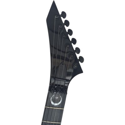 Custom Obsidian Kirk Hammett KH2 Ouija Board Black Good Bye Graphics Guitar - Image 7