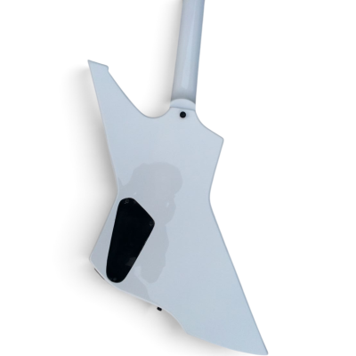 Custom Obsidian James Hetfield Snakebyte Snow White Electric Guitar - Image 7