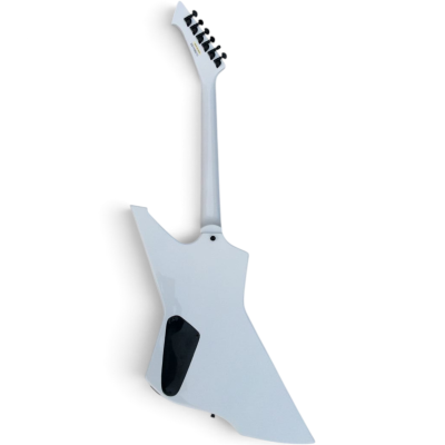 Custom Obsidian James Hetfield Snakebyte Snow White Electric Guitar - Image 8