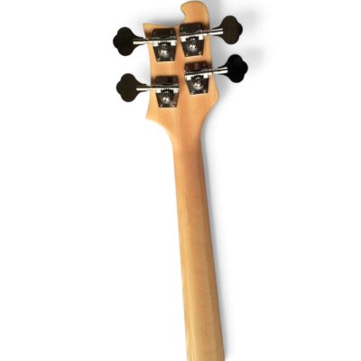 Custom Nova 4003 Alder Wood Naturalglo 4 String Bass Neck Through Body Checkerboard Bindings - Image 4