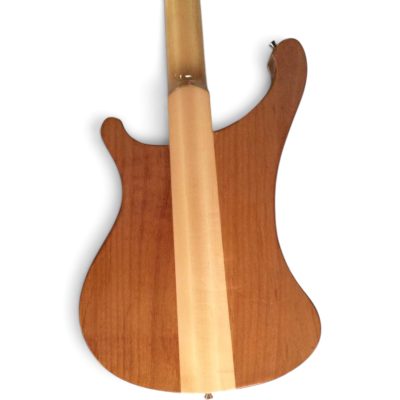 Custom Nova 4003 Alder Wood Naturalglo 4 String Bass Neck Through Body Checkerboard Bindings - Image 7