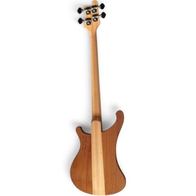 Custom Nova 4003 Alder Wood Naturalglo 4 String Bass Neck Through Body Checkerboard Bindings - Image 8