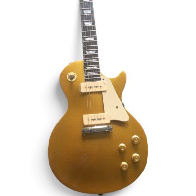 Custom Crown Goldtop P90 Pickups Metallic Joe Bonamassa 6 String Guitar