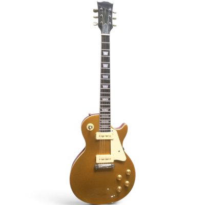 Custom Crown Goldtop P90 Pickups Metallic Joe Bonamassa 6 String Guitar - Image 6