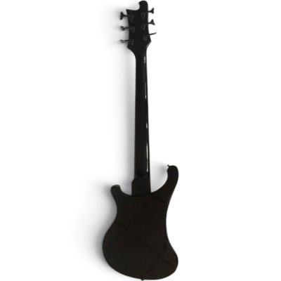 Custom Nova 4003 Jetglo Black 6 String Bass - Image 2