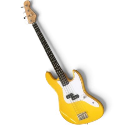 Custom Regent Graffiti Yellow Mark Hoppus 4 String Jazz Bass - Image 3