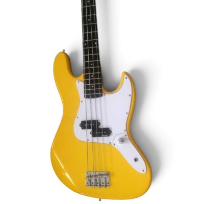 Custom Regent Graffiti Yellow Mark Hoppus 4 String Jazz Bass