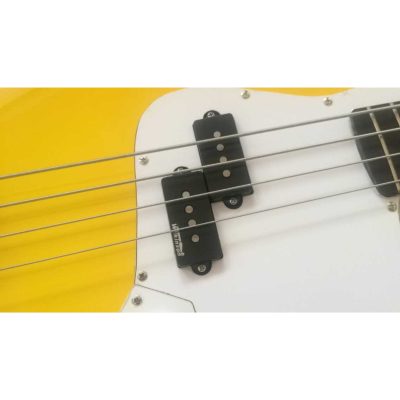 Custom Regent Graffiti Yellow Mark Hoppus 4 String Jazz Bass - Image 5