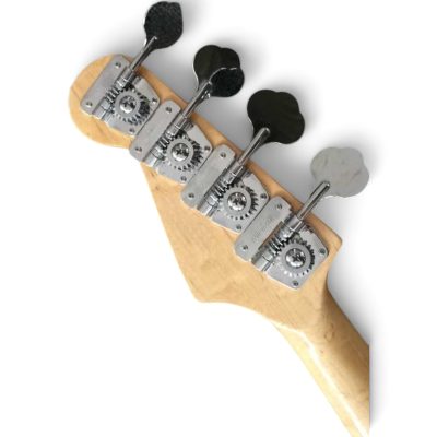 Custom Regent Graffiti Yellow Mark Hoppus 4 String Jazz Bass - Image 7