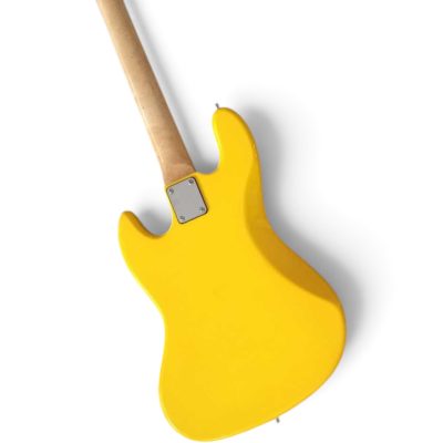 Custom Regent Graffiti Yellow Mark Hoppus 4 String Jazz Bass - Image 8