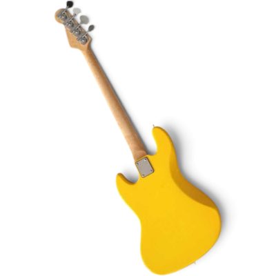 Custom Regent Graffiti Yellow Mark Hoppus 4 String Jazz Bass - Image 2