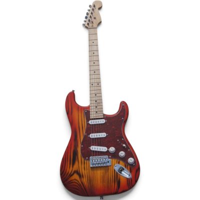 Custom Regent Jimi Yakisugi Translucent Orange Burst Electric Guitar - Image 4