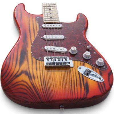 Custom Regent Jimi Yakisugi Translucent Orange Burst Electric Guitar - Image 7