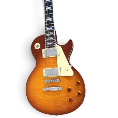 Custom Crown Iced Tea Burst Flamed Maple Top Electric Guitar