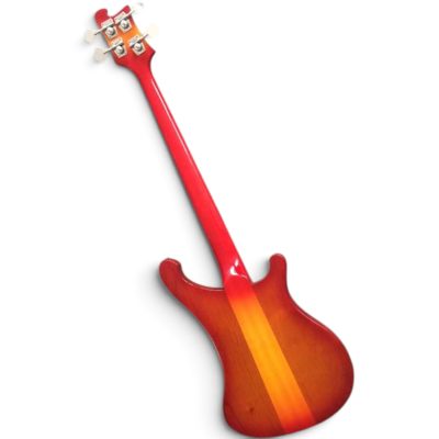 Custom Nova 4003 Psychedelic Fireglo 4 String Bass Left Handed - Image 7