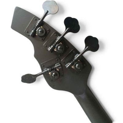 Custom Aether Bongo Black 4 String Bass Active Pickups - Image 6