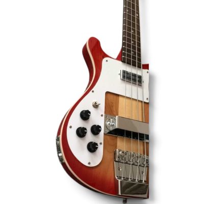 Custom Nova 4003 Fireglo 4 String Bass Left Handed - Image 6