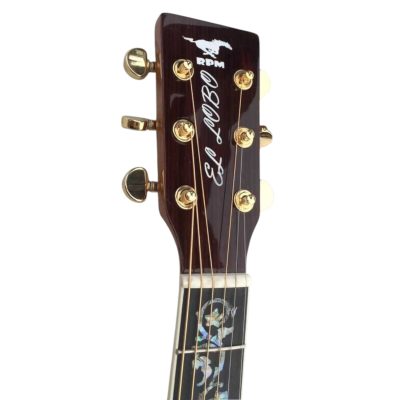 Custom Vertex D28 Tobacco Burst Acoustic Guitar - Image 3