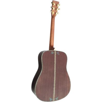 Custom Vertex D28 Tobacco Burst Acoustic Guitar - Image 5