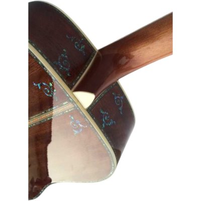 Custom Vertex D28 Tobacco Burst Acoustic Guitar - Image 9