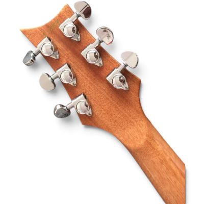 Custom Monarch Santana Blue Flamed Maple Top Guitar Left Handed - Image 5