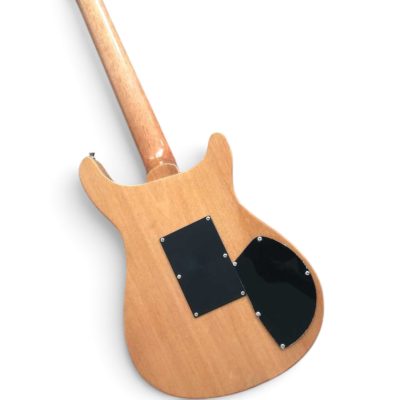 Custom Monarch Santana Blue Flamed Maple Top Guitar Left Handed - Image 6