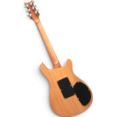 Custom Monarch Santana Blue Flamed Maple Top Guitar Left Handed - Image 7