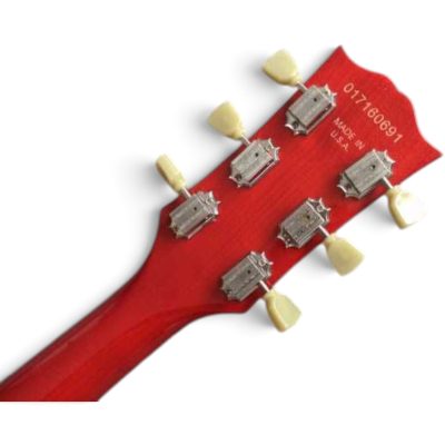 Custom Crown Slash Appetite Amber Flamed Maple Top Zebra Humbucker Pickups Electric Guitar Left Handed - Image 4