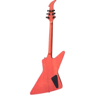 Custom Garnet James Hetfield Sun Inlay 6 String Electric Guitar Left Handed - Image 7