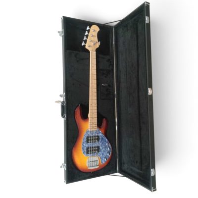 Custom Aether Sting Sunburst Quilted Maple Top 5 String Bass - Image 2
