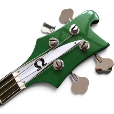Custom Nova 4003 Metallic Green 4 String Bass - Image 3