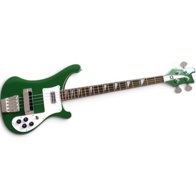 Custom Nova 4003 Metallic Green 4 String Bass - Image 4