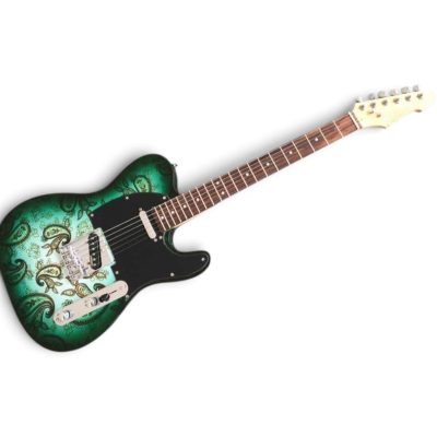 Custom Regent Green Paisley Reissue Electric Guitar - Image 3