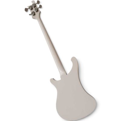 Custom Nova 4003 White 4 String Bass Cross Inlays - Image 9