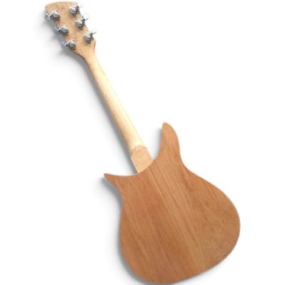 Custom Nova Natural Finish 325C64 21 Inch Scale Lenght Lennon 6 String Guitar Bigsby Tremolo - Image 7