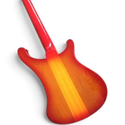 Custom Nova 4003 Psychedelic Paul McCartney Fireglo 4 String Bass Left Handed - Image 8