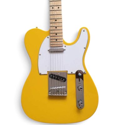 Custom Regent TV Yellow Gloss Finish Electric Guitar