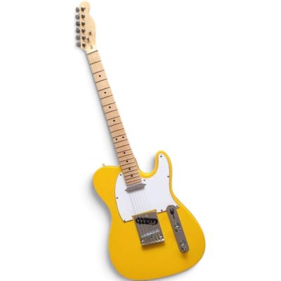 Custom Regent TV Yellow Gloss Finish Electric Guitar - Image 4