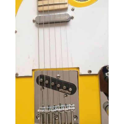 Custom Regent TV Yellow Gloss Finish Electric Guitar - Image 6