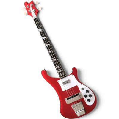 Custom Nova 4003 Red 4 String Bass - Image 4