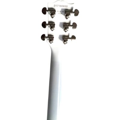 Custom Crown AVA ES333 Tom DeLonge Alphine White Semi Hollow Fhole Guitar - Image 4